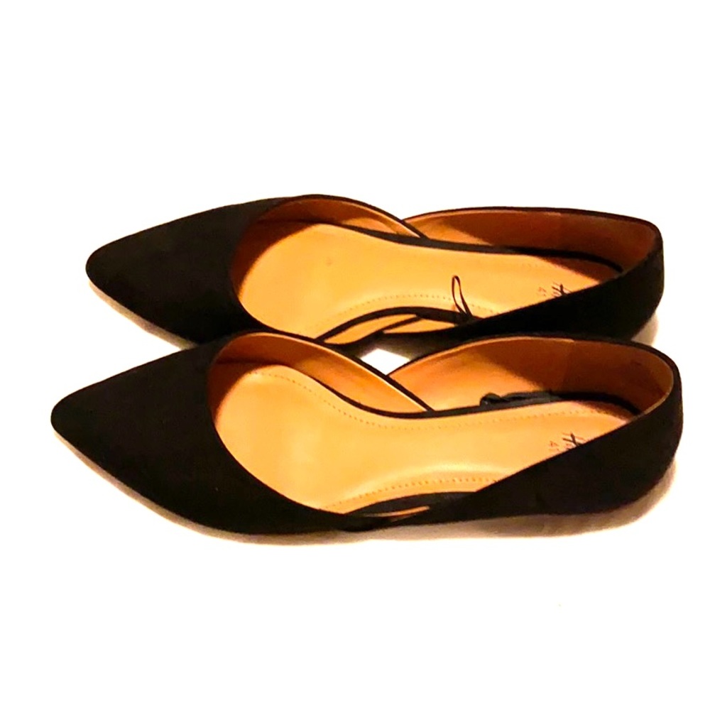 H&M Black pointed toe flats